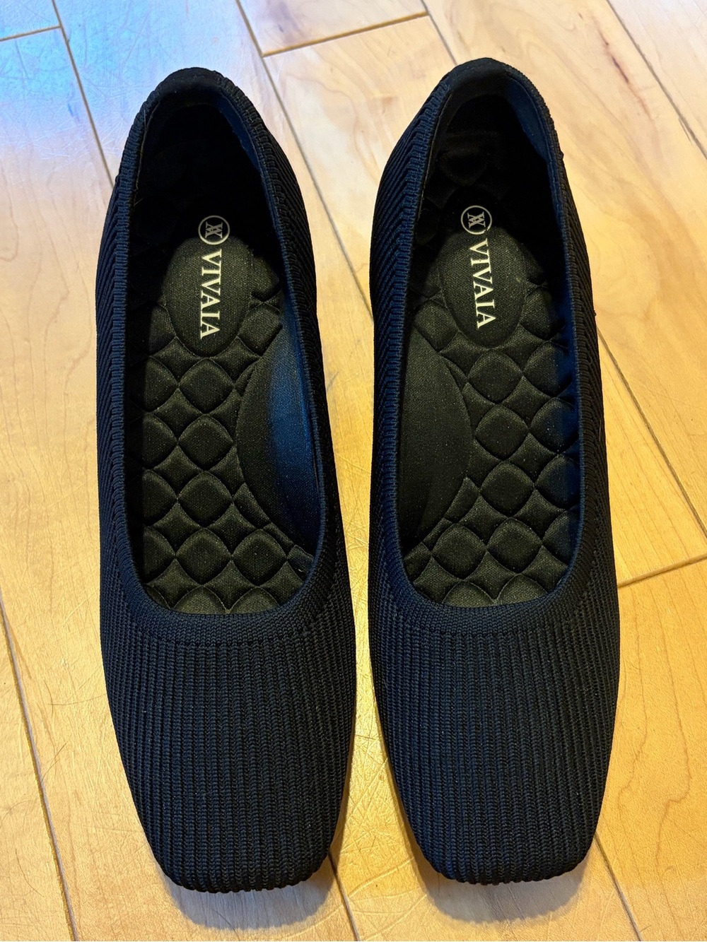 VIVAIA Margot Wedge Pro Black Heels size 38.5 - Picture 4 of 9